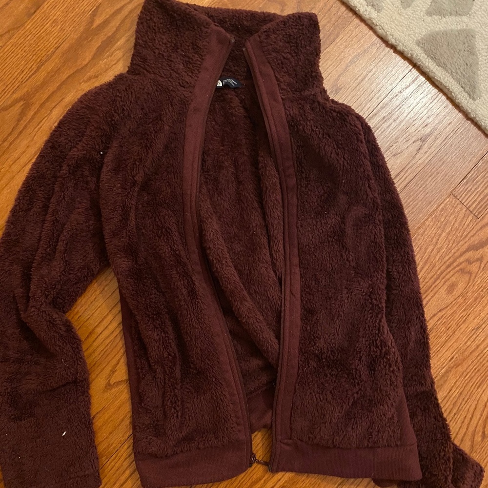 Magenta North Face Zip Up